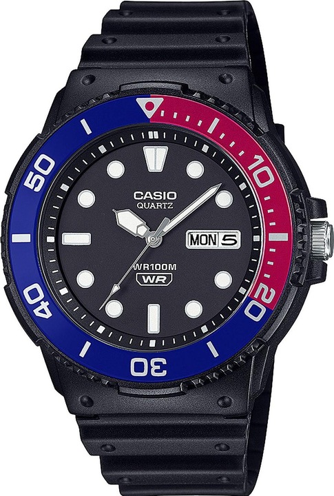 Actual product image Casio MRW-230H-1E2VEF Herrenuhr Timeless collection 45mm 10 ATM (Sports watch)