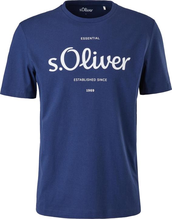 S.Oliver T-Shirt Labelshirt aus Jersey (M)