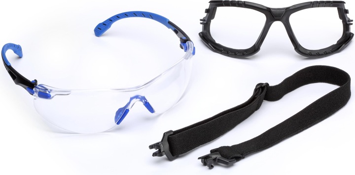 3M SOLUS Blue/Black Kit Clear