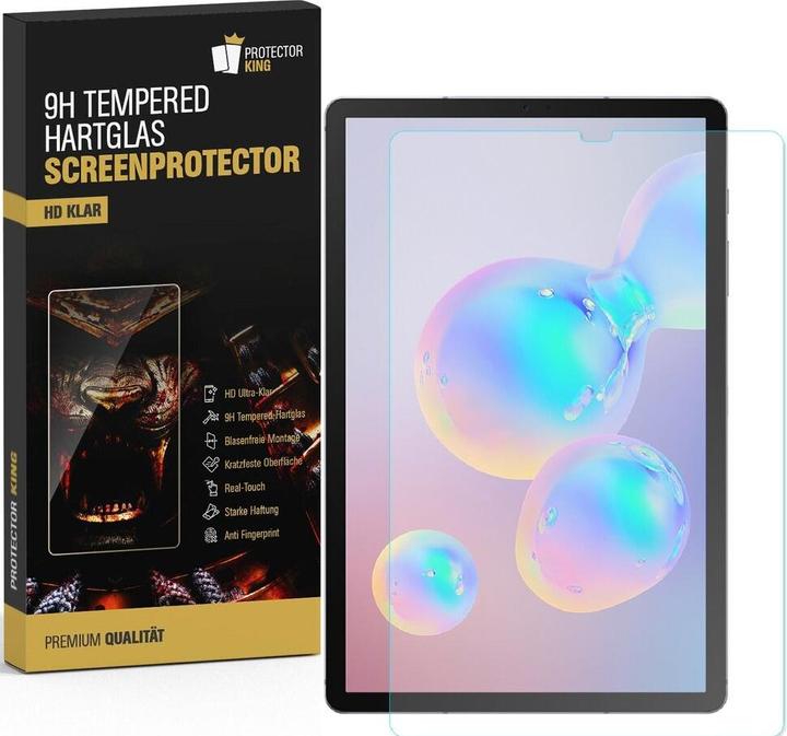 Actual product image Protectorking 4x real tempered 9H armoured glass 3D CLEAR (4 Piece, Galaxy Tab S6)