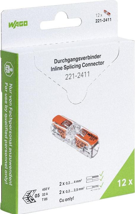 Produktbild Wago Durchgangsverbinder