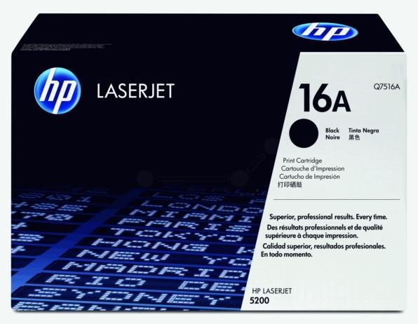 Produktbild HP Toner schwarz Orig.Nr. Q7516AC (BK)