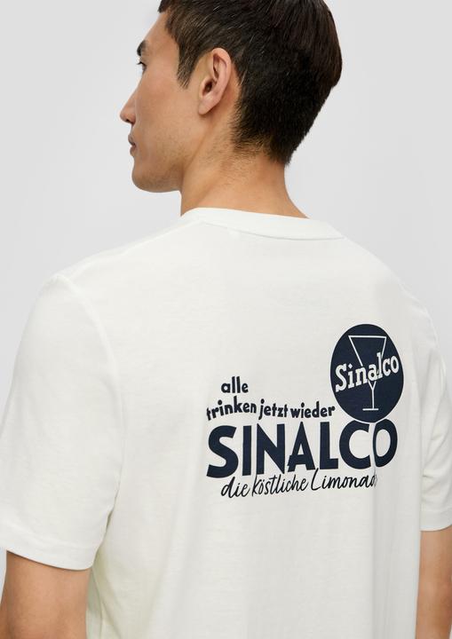 Produktbild S.Oliver T-Shirt Baumwoll-T-Shirt mit Crew Neck und Sinalco®-Print (XXL)