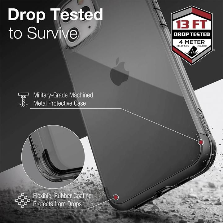 Actual product image X-Doria Raptic Air - Case for iPhone 13 Pro (Drop Tested 4m) (Blue) (Apple iPhone 13 Pro)