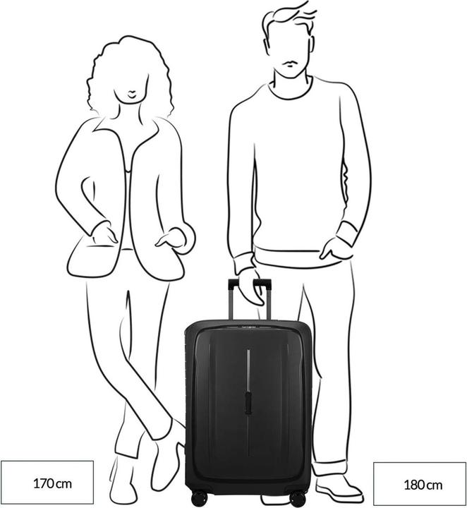 Produktbild Samsonite Essens Trolley mit 4 Rollen 69cm (88 l)