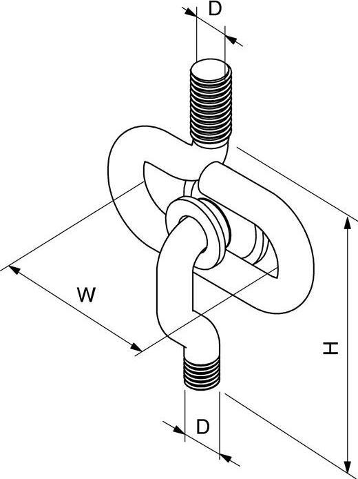Actual product image Fischer Push bar SB M8 galvanised (25 pcs.)