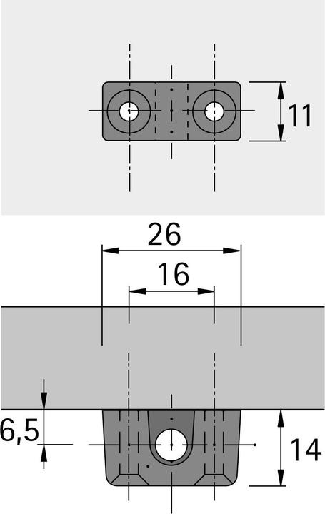 Produktbild Hettich Drehstangenschloss-Set