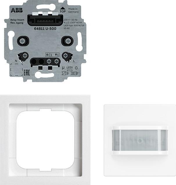 Actual product image Busch-Jaeger Busch-Jäger 64762 UJ-84 BW 180 flex, set, comfort 64762 UJ-84 (12 m)