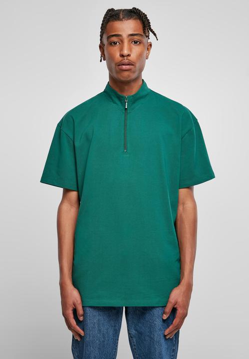 Produktbild Urban Classics Boxy Zip Pique Tee (XL)