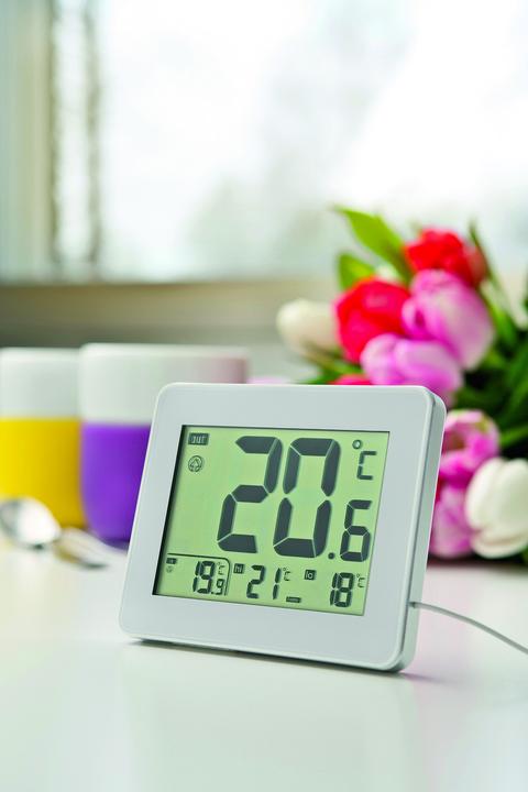Actual product image Suomen Lämpömittari Oy 216 environment thermometer Electronic environment thermometer Indoor/outdoor
