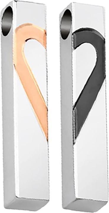 Produktbild Star Piercing Anhänger zwei Herzen (Chirurgenstahl 316L, ohne Messing)