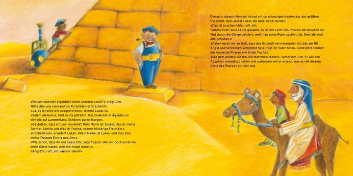 Produktbild Jim Knopf: Jim Knopf im Land der Pyramiden (Deutsch, Charlotte Lyne, Michael Ende, 2019)