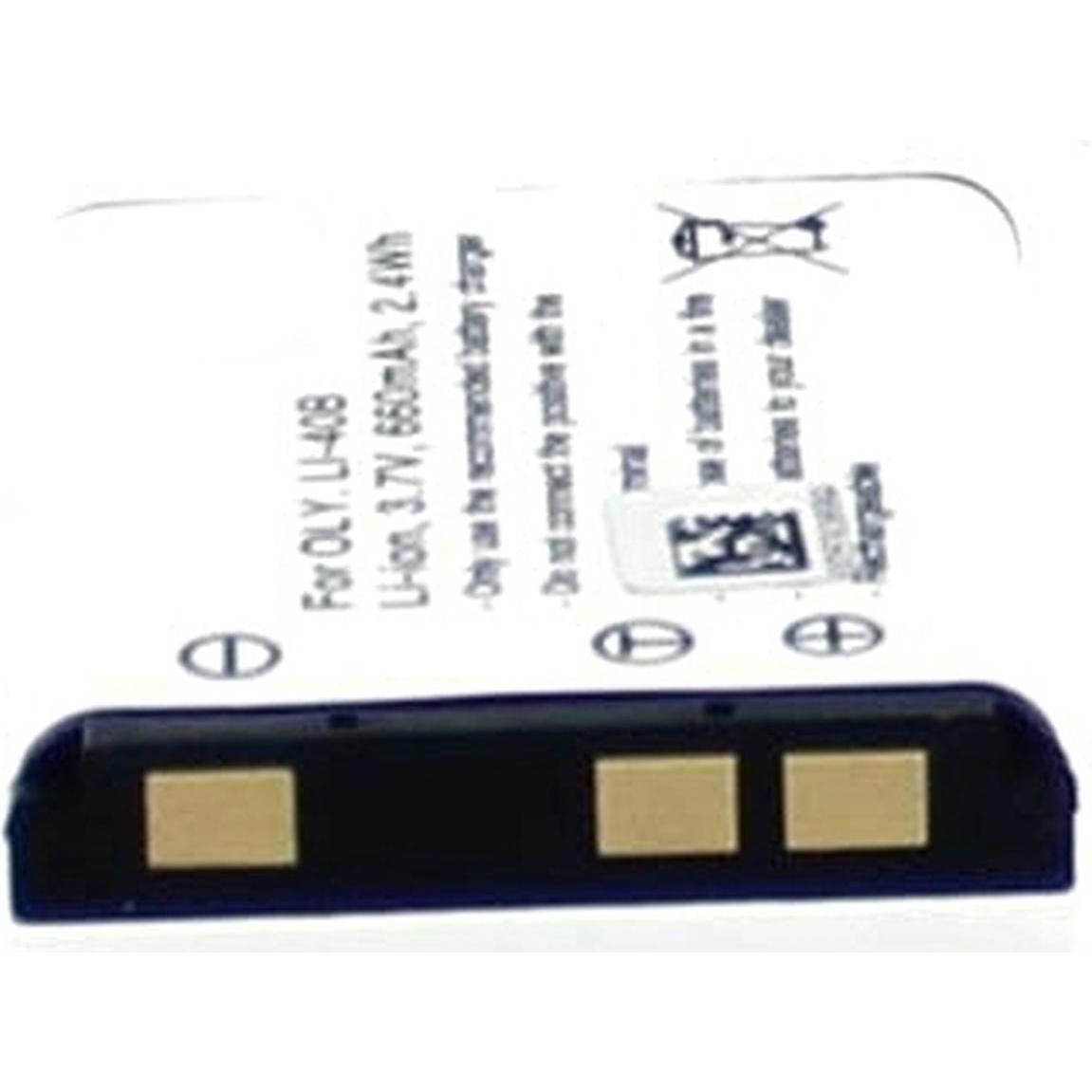 Thumbnail - AGI 10734 Lithium-Ion 660mAh 3.7V Wiederaufladbare Batterie (Akku), Kamera Stromversorgung, Schwarz