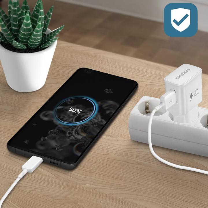 Actual product image Samsung Travel Charger without cable (15 W, 1 portion)