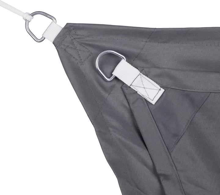 Actual product image Relaxdays Grey Trapeze Shade Sail (400 x 300 x 0.5 cm)