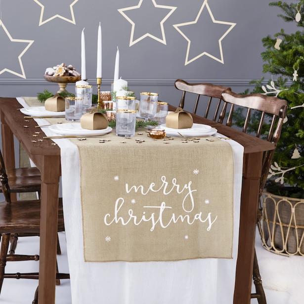 Image du produit Partydeco Joyeux Noël (250 x 50 cm)