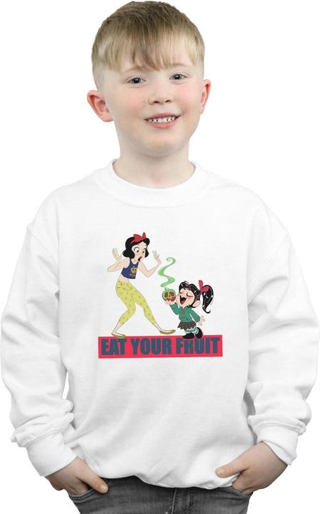 Produktbild Disney Wreck It Ralph Eat Your Fruit Sweatshirt Jungen (116)