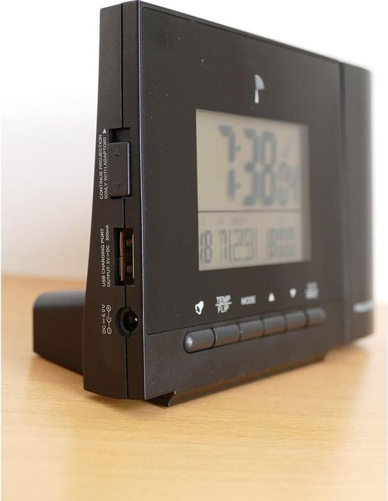 Produktbild TFA Funk-Projektionsuhr mit Temperatur