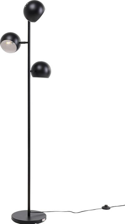 Kare Design Stehleuchte Calotta Schwarz 3er 151cm