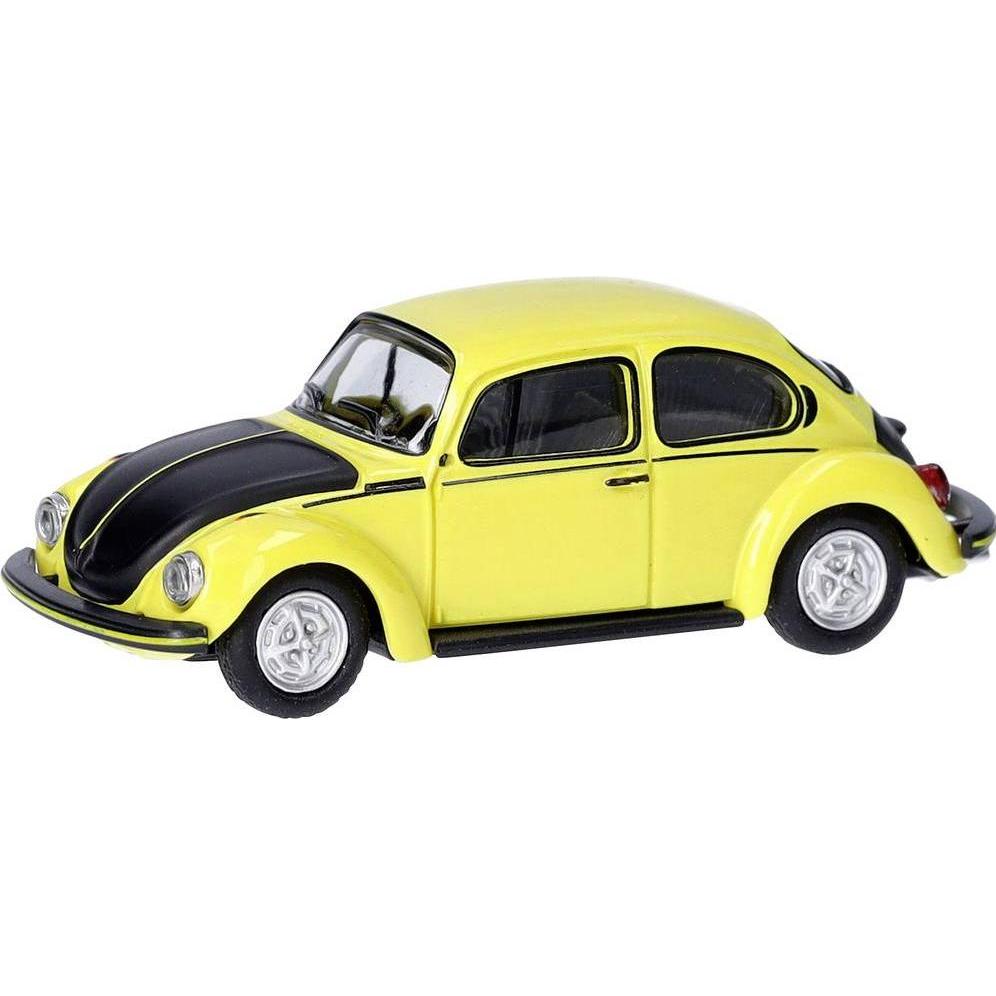 Herpa 421102 H0 PKW Modell Volkswagen Käfer 1303 "Der gelb-schwarze Renner"