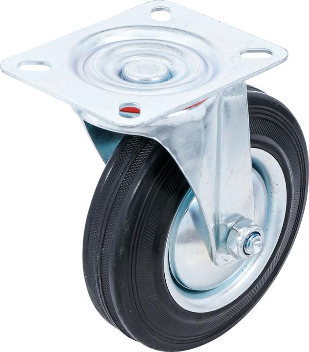 Produktbild BGS Lenkrolle | mit Anschraubsockel | Ø 125 mm