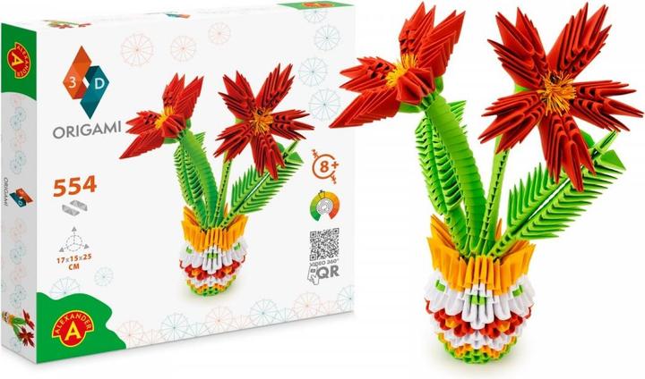 Image du produit Selecta Spielzeug ORIGAMI 3D - Pot de fleurs, 554 pcs.