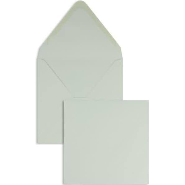 Blanke, Briefumschlag, Briefumschläge 120x120mm 120g/qm gummiert VE=100 Stück flanell (100 x)