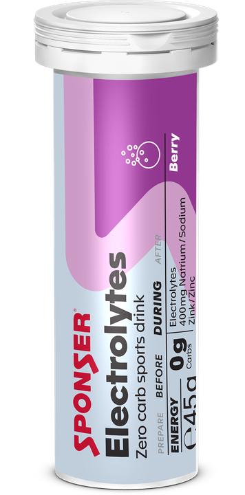 Image du produit Sponser Électrolytes (Baies, 1x)