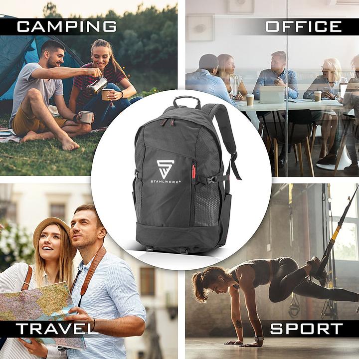 Immagine prodotto Stahlwerk Zaino da trekking leggero 35 litri Zaino da trekking Outdoor (35 l)