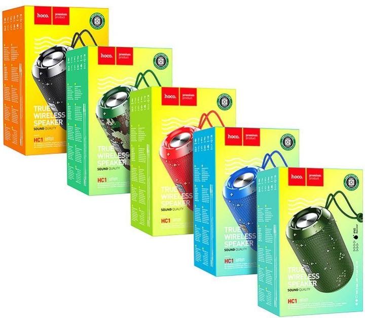 Productafbeelding Hoco - Wireless Speaker Trendy Sound (HC1) - Bluetooth 5.0, 5W - Black (4 h)