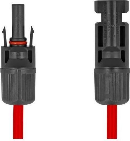 Image du produit Delock DL4 Câble solaire plat mâle/femelle 60 cm rouge (Câble solaire)