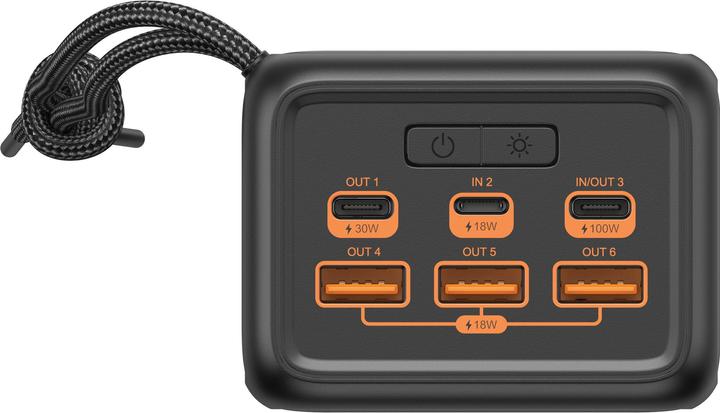 Image du produit Sandberg Banque d'alimentation (50000 mAh, 100 W, 185 Wh)