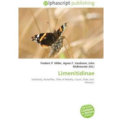 Limenitidinae, Fachbücher von John McBrewster, Agnes F. Vandome, Frederic P. Miller