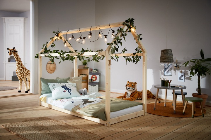 Image du produit Flexa Lit Tipi Cottage Nature (90 x 200 cm)