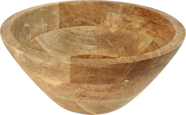 Natura Punto Mango Wood Fruit and Serving Bowl (Ø 25 x 10 cm)
