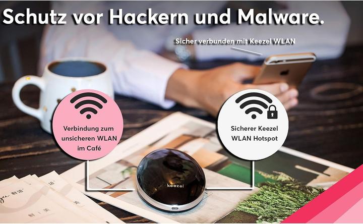 Actual product image Keezel KZL-V2 Wireless Internet Security Router