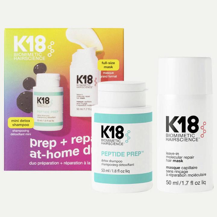 Immagine prodotto K18 Prep + Repair at home Duo Kit (Set per la cura dei capelli)