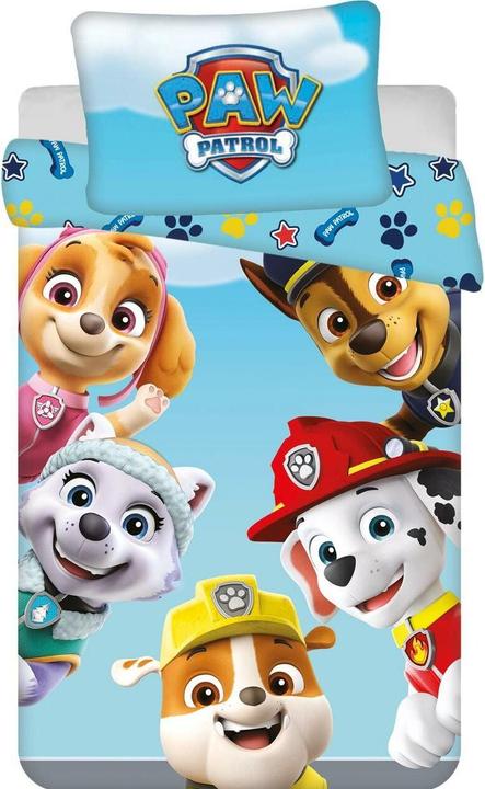 Jerry Kinderbettwäsche Paw Patrol PP327 100 x 135 cm + 40 x 60 cm