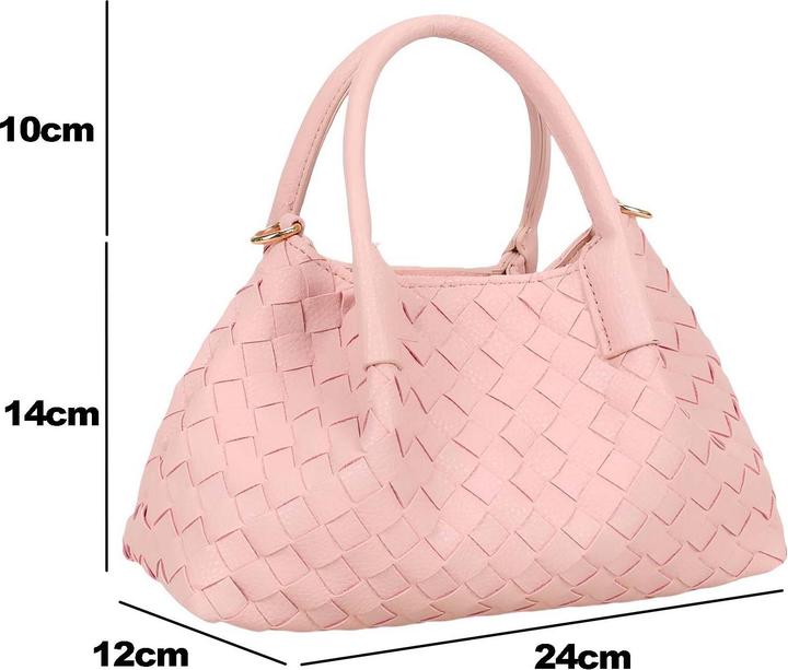 Actual product image Gallantry Geflochtene Damenhandtasche mit Gurt