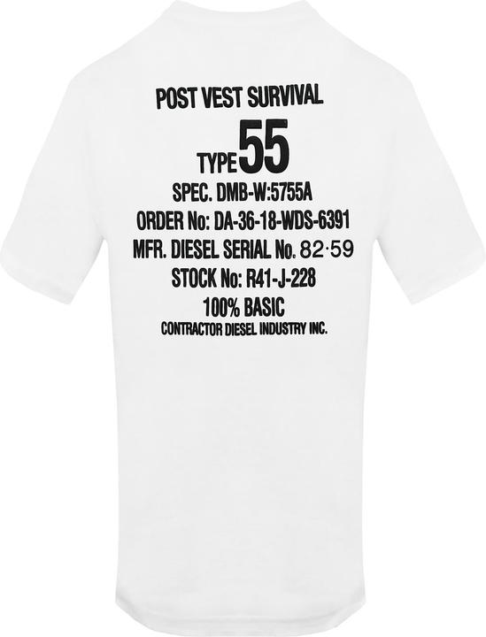 Actual product image Diesel Herren T-Shirt Aus 100% Baumwolle - Astero Plus Modell - Casual (M)