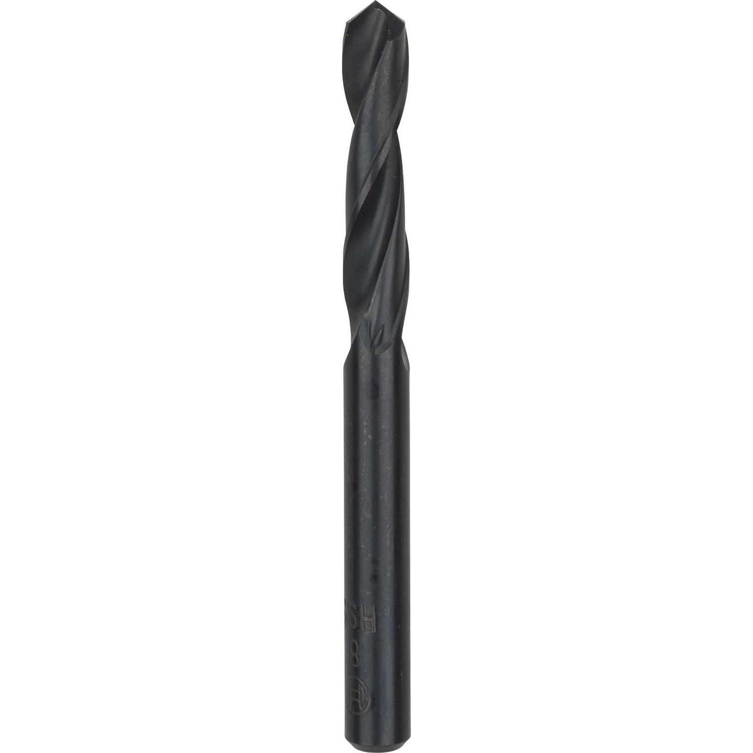 Bosch Professional Zubehör, Bohrereinsatz, Karosseriebohrer HSS-R, DIN 1897, 8 x 37 x 79 mm, 5er-Pack (8 mm)