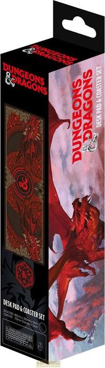 Image du produit Fanattik Dungeons & Dragons ensemble sous-mains revêtu & sous-verre Graphic (80 x 30 cm)