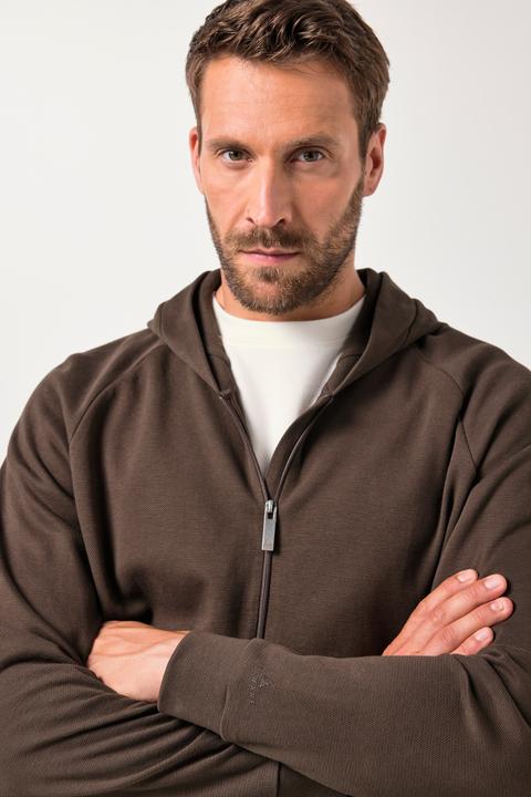 Produktbild JP1880 JP AWARE Loungewear-Kapuzenjacke, Nachhaltigkeit, GOTS zertifizierte Biobaumwolle (5XL)