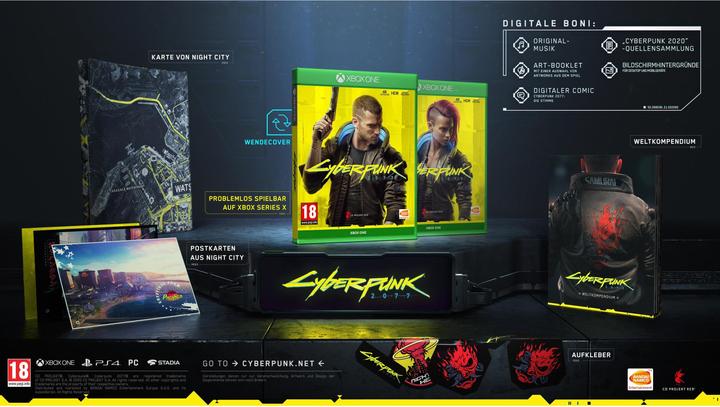 Produktbild Cyberpunk 2077 - Day One Edition (Xbox One X, Xbox One S, DE, IT, FR)