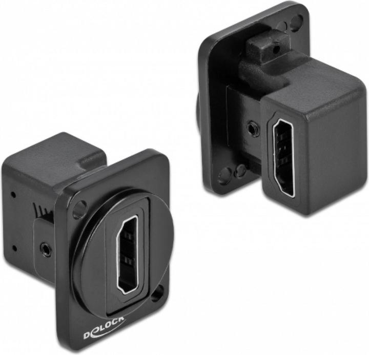 Delock D-type module HDMI-A 90° angled female to female