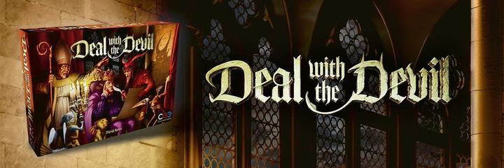 Actual product image Czech games edition Deal with the Devil, board game, for 4 players, from 14 years (DE edition) (German, 4 Players)
