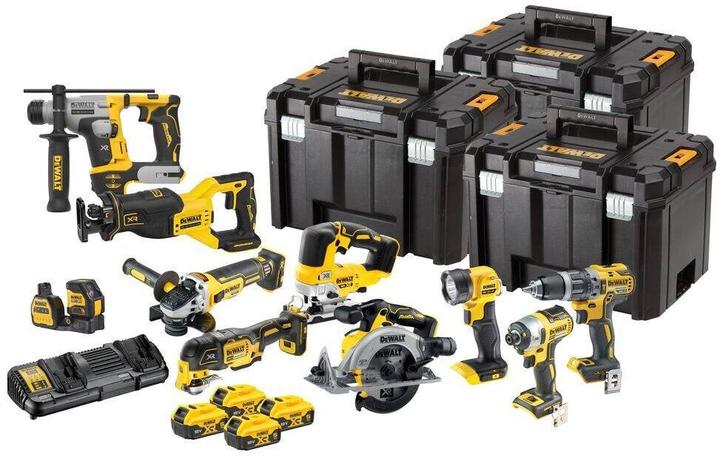 DeWalt Schlagbohrschrauber Kombopack 10-tlg.
