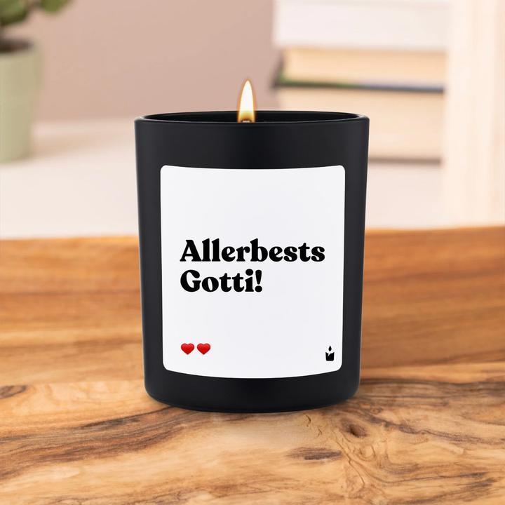 Actual product image Chatty Candles Duftkerze Woody Allerbests Gotti!