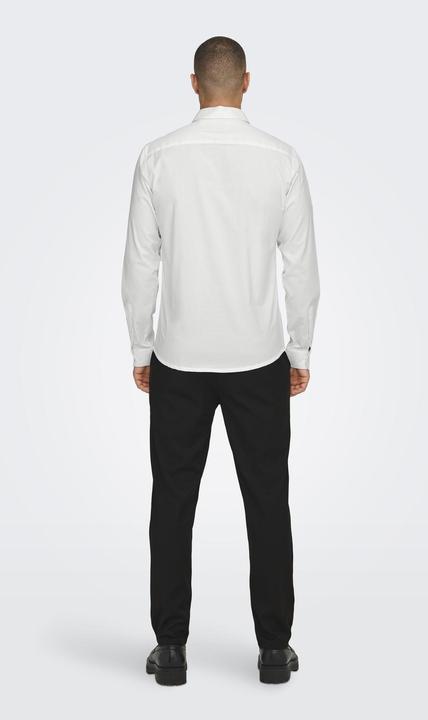 Produktbild Only & Sons Onsjordan Life Slim Twill Ls Shirt Noos (XXS)
