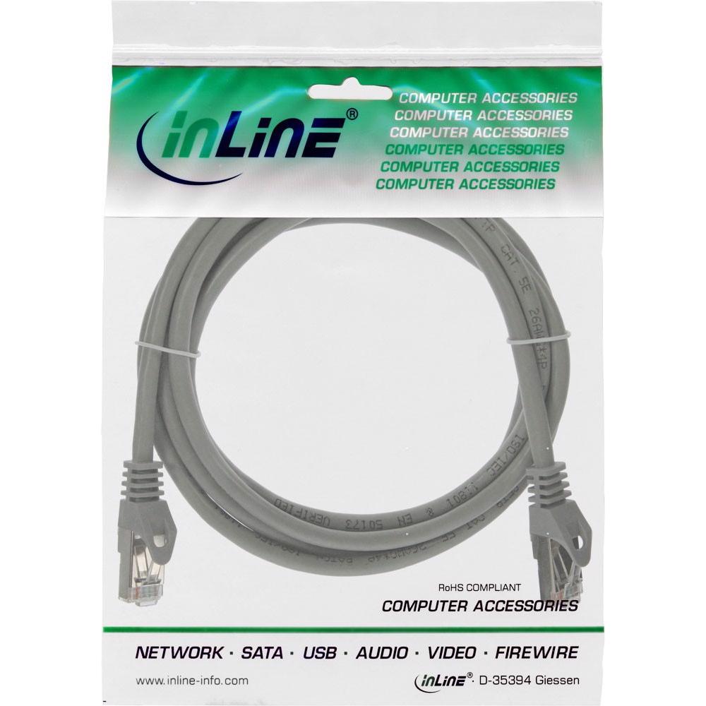 Thumbnail - InLine Netzwerkkabel (SF/UTP, CAT5e, 3 m), Netzwerkkabel